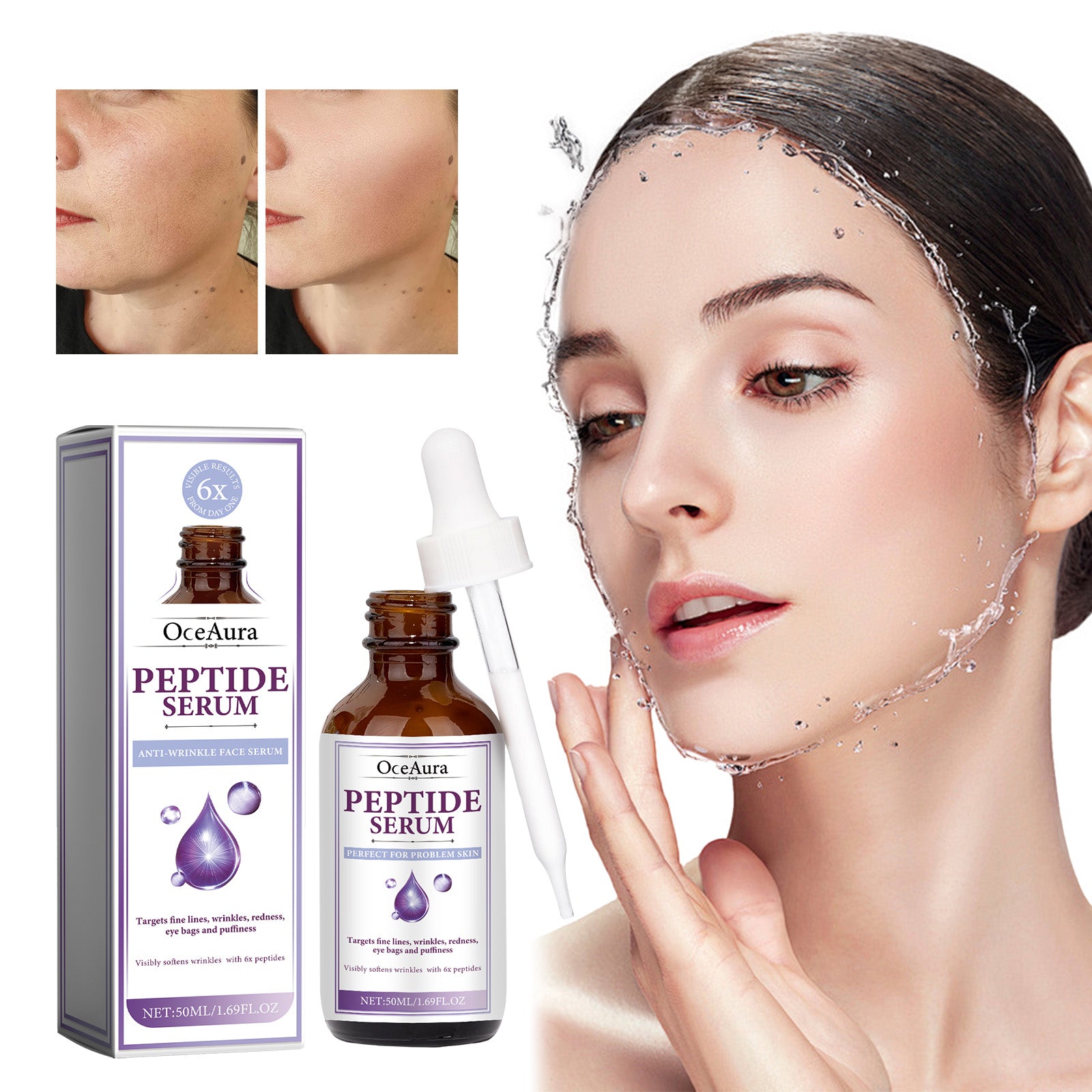 Advanced Peptide Serum – Firm, Brighten & Hydrate